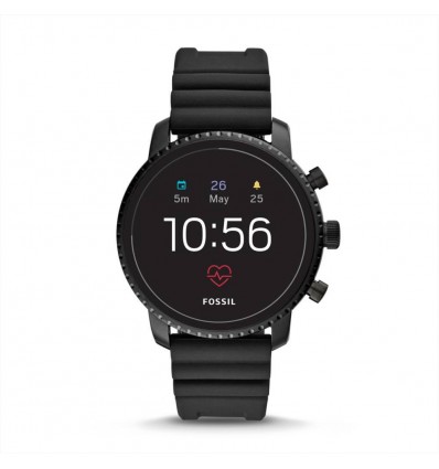 SMARTWATCH AMOLED Q EXPLORIST GEN 4 CASSA NERA CINTURINO IN GOMMA NERA