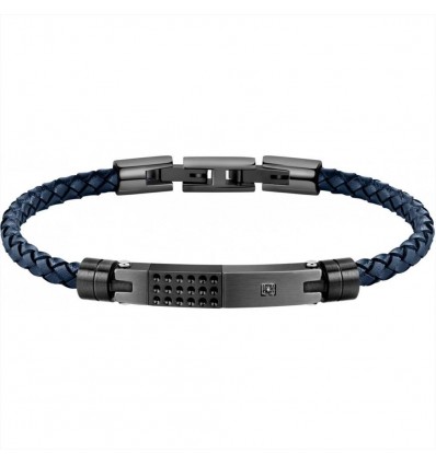 MORELLATO MOODY BRACCIALE UOMO IN CUOIO E ACCIAIO