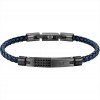 MORELLATO MOODY BRACCIALE UOMO IN CUOIO E ACCIAIO