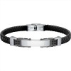 MORELLATO MOODY BRACCIALE UOMO IN CUOIO E ACCIAIO