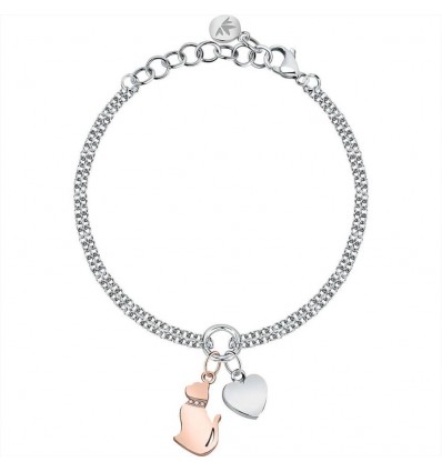 MORELLATO MASCOTTE BRACCIALE IN ACCIAIO CON CHARMS