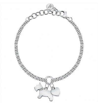 MORELLATO MASCOTTE BRACCIALE IN ACCIAIO CON CHARMS