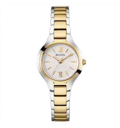 BULOVA CLASSIC OROLOGIO DONNA SOLO TEMPO IN ACCIAIO 