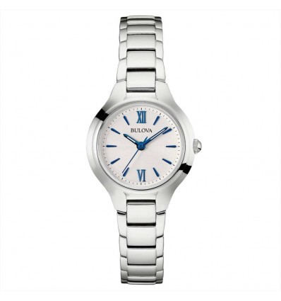 BULOVA CLASSIC OROLOGIO DONNA SOLO TEMPO IN ACCIAIO 