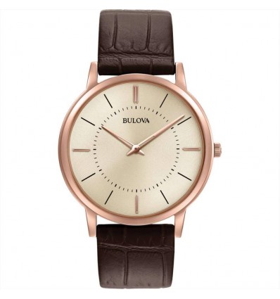 BULOVA SLIM OROLOGIO UOMO SOLO TEMPO