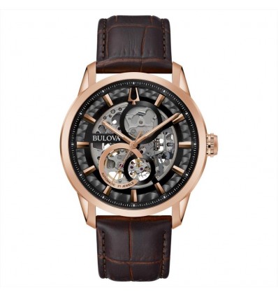 BULOVA SUTTON SCHELETON OROLOGIO UOMO AUTOMATICO