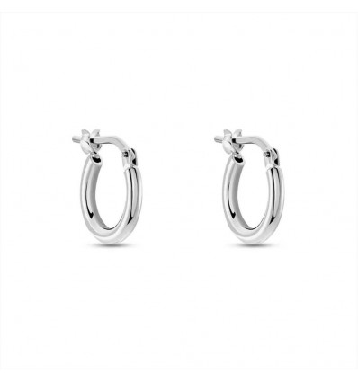 STROILI SILVER COLLECTION ORECCHINI CERCHIO IN ARGENTO 925