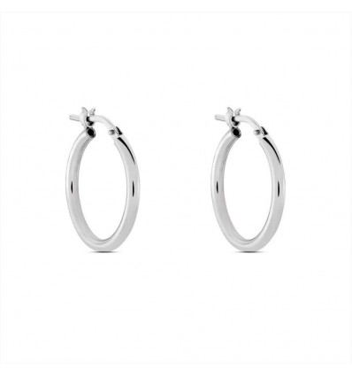 STROILI SILVER COLLECTION ORECCHINI CERCHIO IN ARGENTO 925