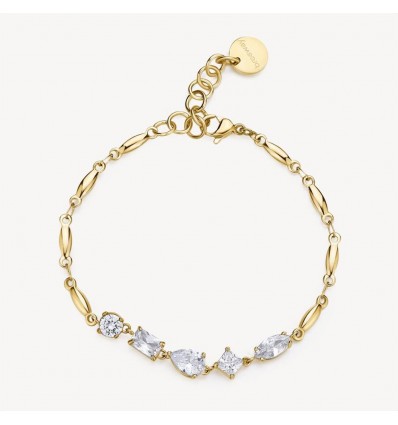 BROSWAY AFFINITY BRACCIALE IN ACCIAIO DORATO