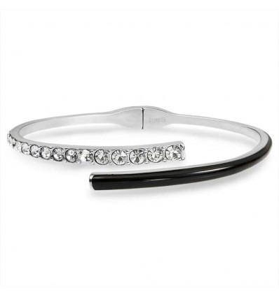 STROILI LADY SWEET BRACCIALE RIGIDO IN ACCIAIO E SMALTO