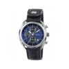 BREIL BEAUBOURG CRONO SFONDO BLU CINTURINO PELLE