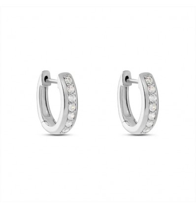 STROILI SILVER COLLECTION ORECCHINI CERCHIO IN ARGENTO 925