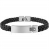 MORELLATO MOODY BRACCIALE UOMO IN CUOIO E ACCIAIO