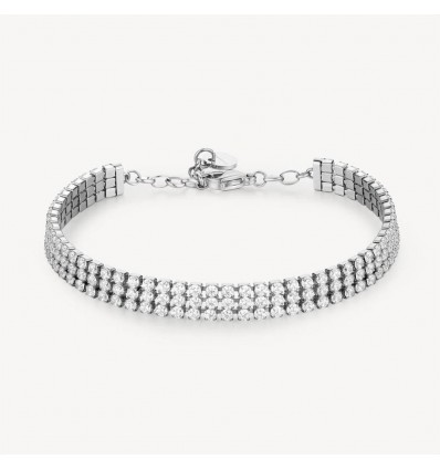 BROSWAY DESIDERI BRACCIALE TENNIS IN ACCIAIO 