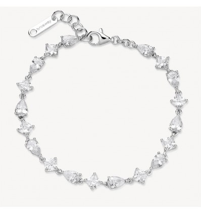 BROSWAY FANCY BRACCIALE ARGENTO CON PIETRE