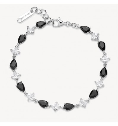 BROSWAY FANCY BRACCIALE ARGENTO CON PIETRE