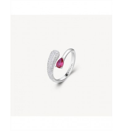 BROSWAY FANCY ANELLO ARGENTO CON PIETRE